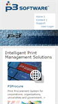 Mobile Screenshot of p3software.com